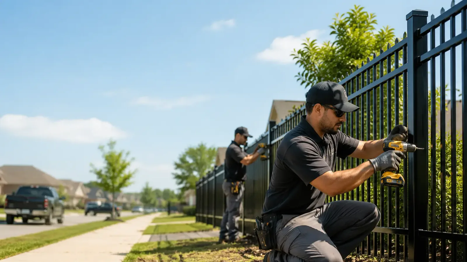 Metal Fence Installation in Gainesville, TX